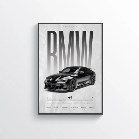 Affiche BMW