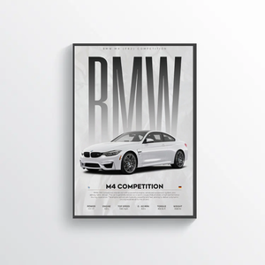 Affiche M4 Competition