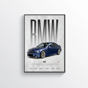 Affiche BMW M3