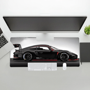 Black Porsche Mouse Mat